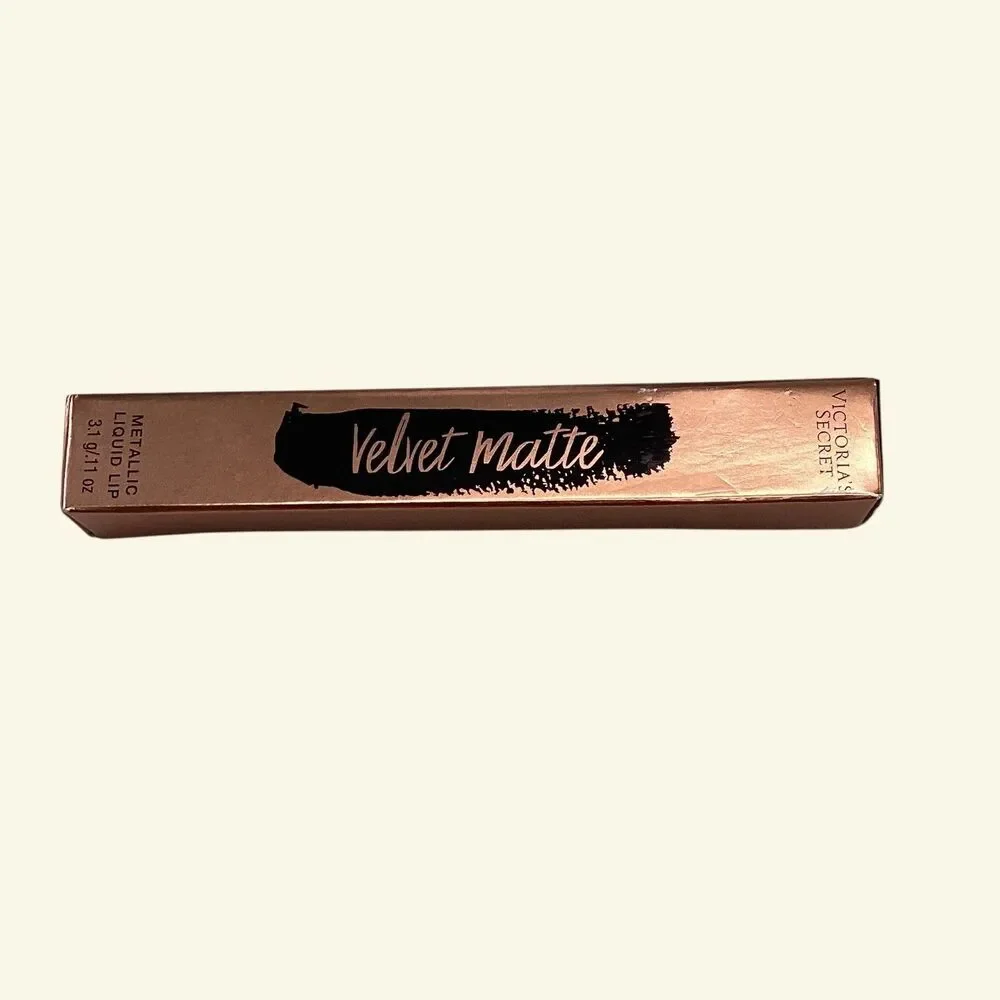 Victoria's Secret Velvet Matte Metallic Liquid Lip Flash 3.1g Bronze
